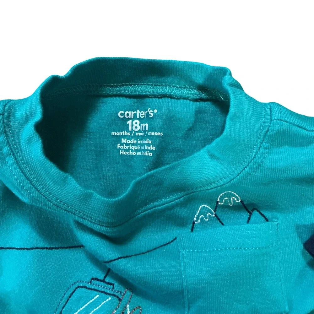 Toddler Boy 5pc Bundle 18-24M Childrens Place Jeans Garanimals Okie Dokie Tops - Picture 9 of 10